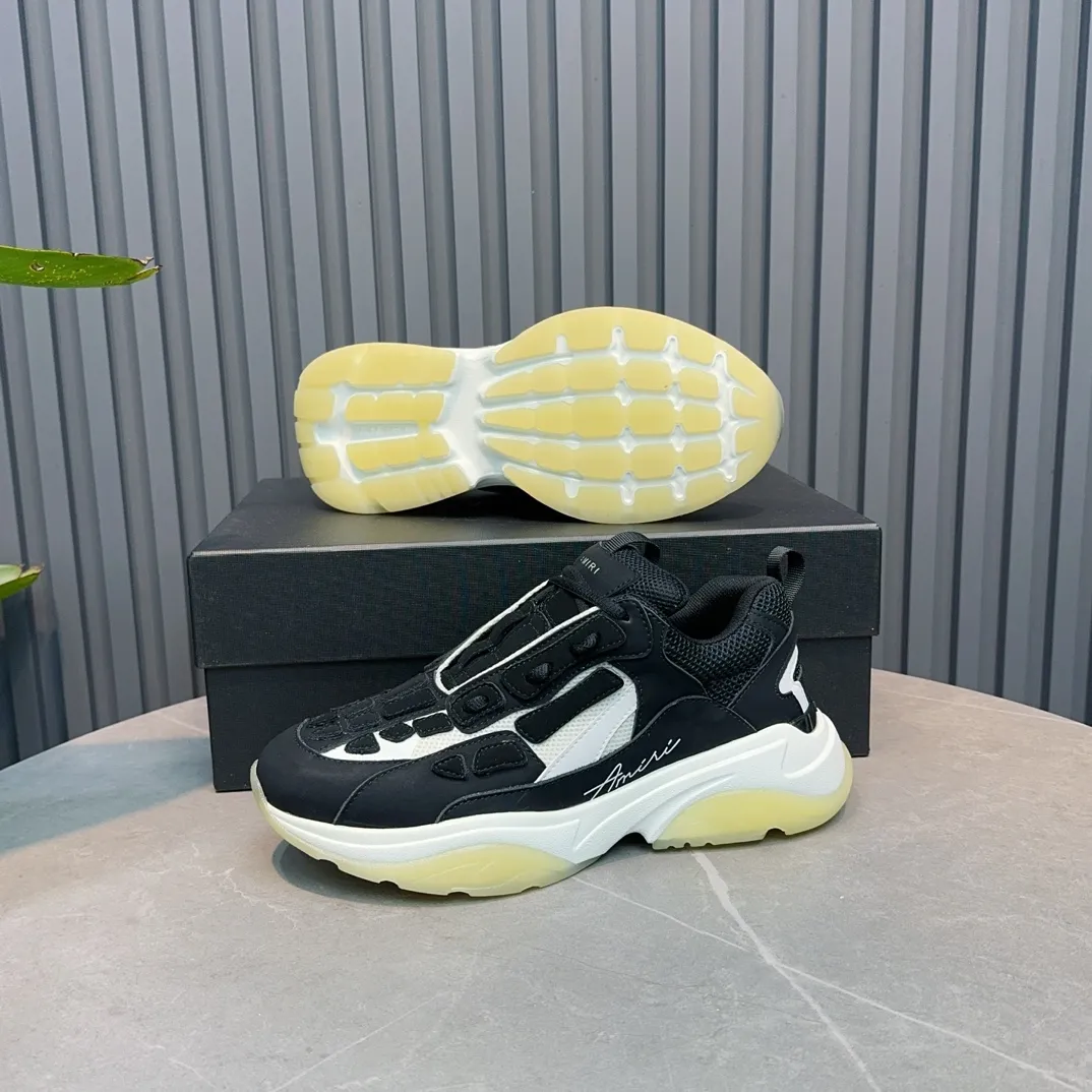 Men's shoes 💰740💰 AMIRI AMIRI fashion brand hot sale 🔥 Available all year round ✅ Official website synchronization Imported fabrics 1⃣️ vs 1⃣️ replica, original factory special original sole, 38-45 (38.45. Non-refundable)